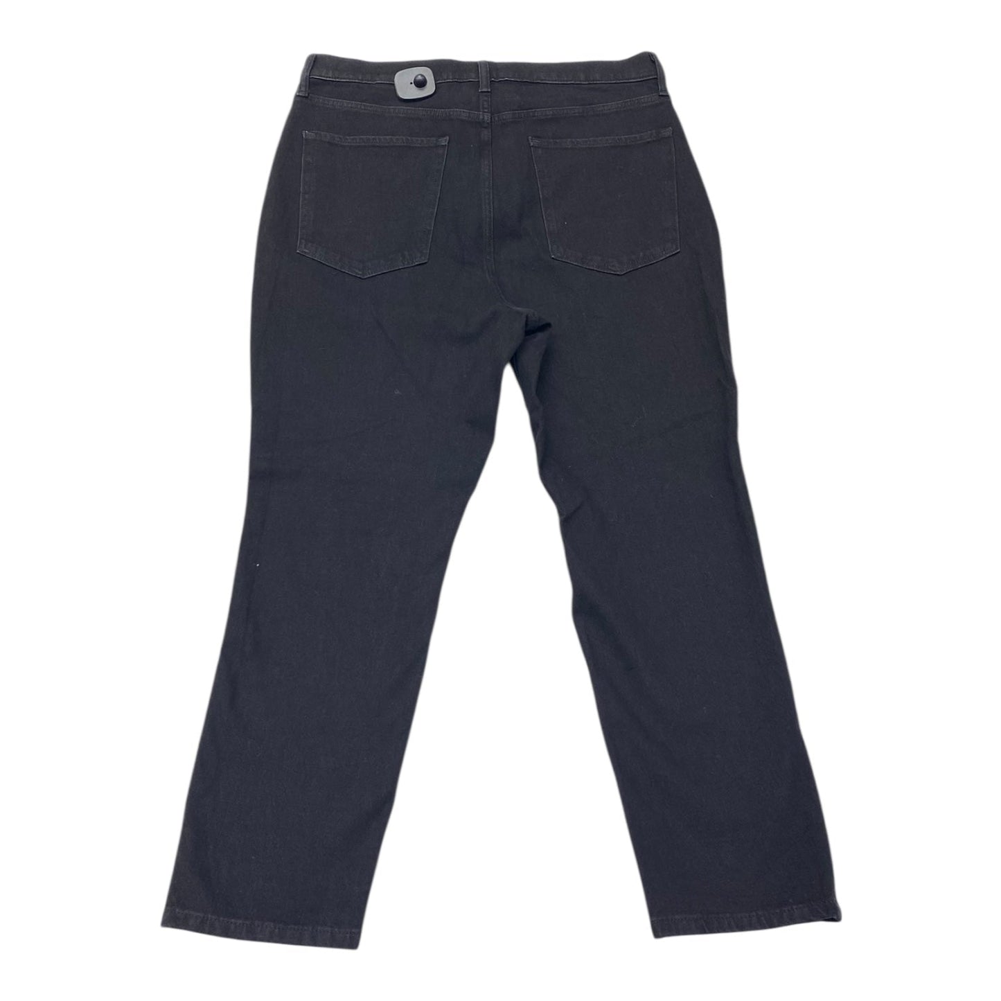 Jeans Skinny By Banana Republic In Black, Size:16