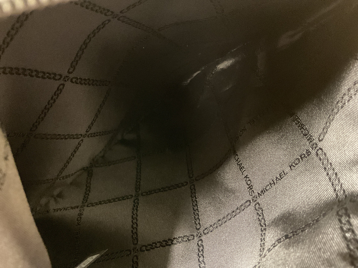 Accessory Designer Tag By Michael Kors In Black