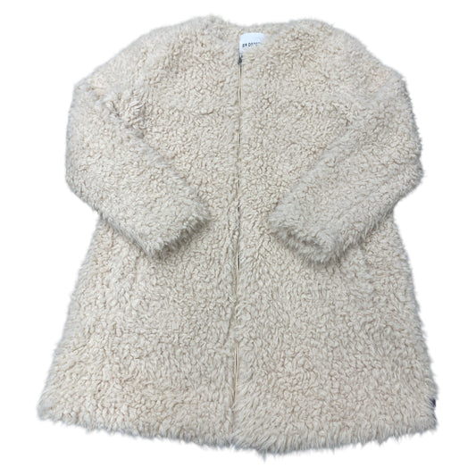 Jacket Faux Fur & Sherpa By Bb Dakota In Cream, Size:L