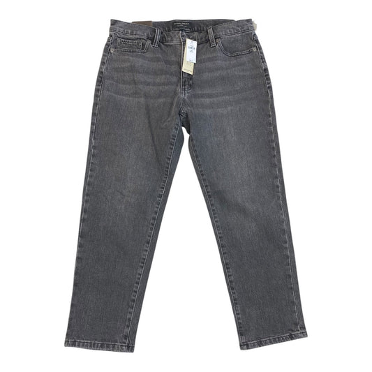 Jeans Straight By Banana Republic In Black, Size:8