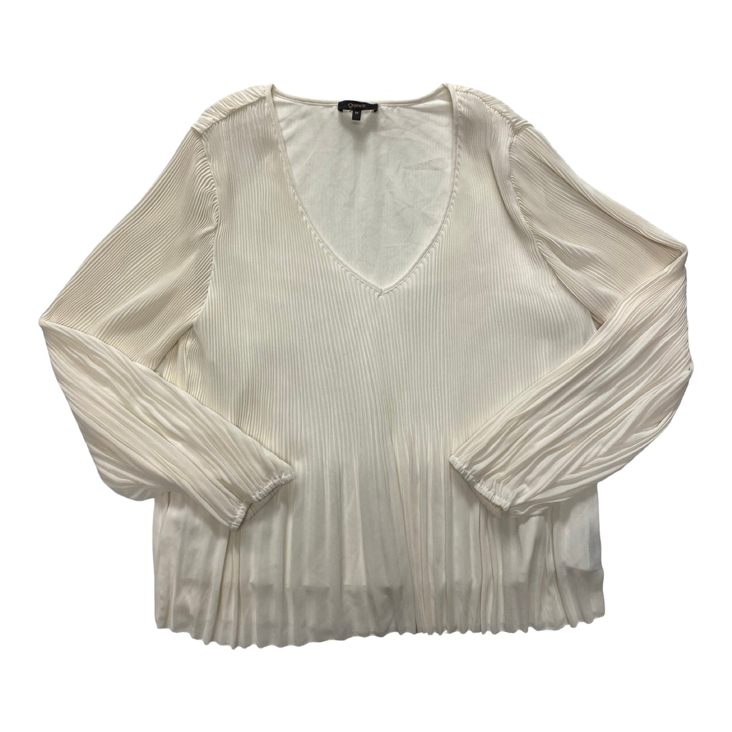 Top Ls By Quince In Ivory, Size:M