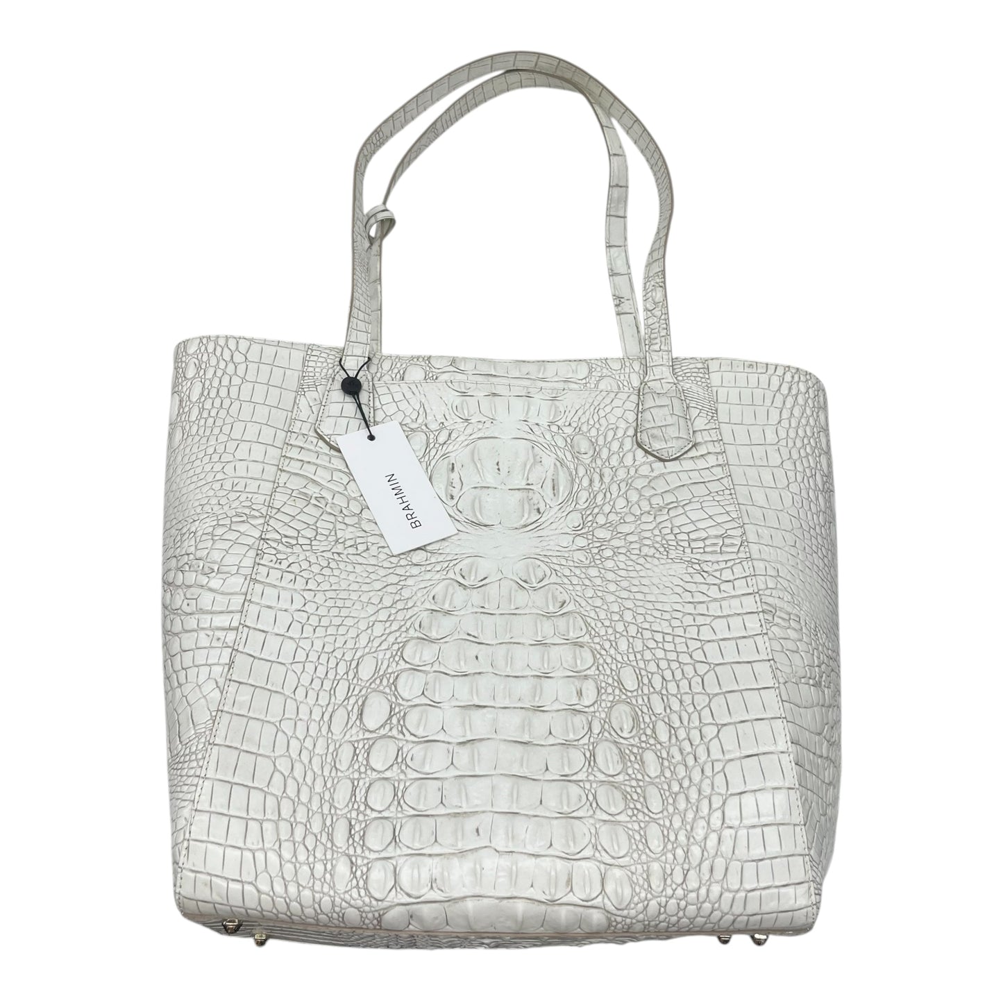 Handbag Designer By Brahmin In Tan, Size:Large