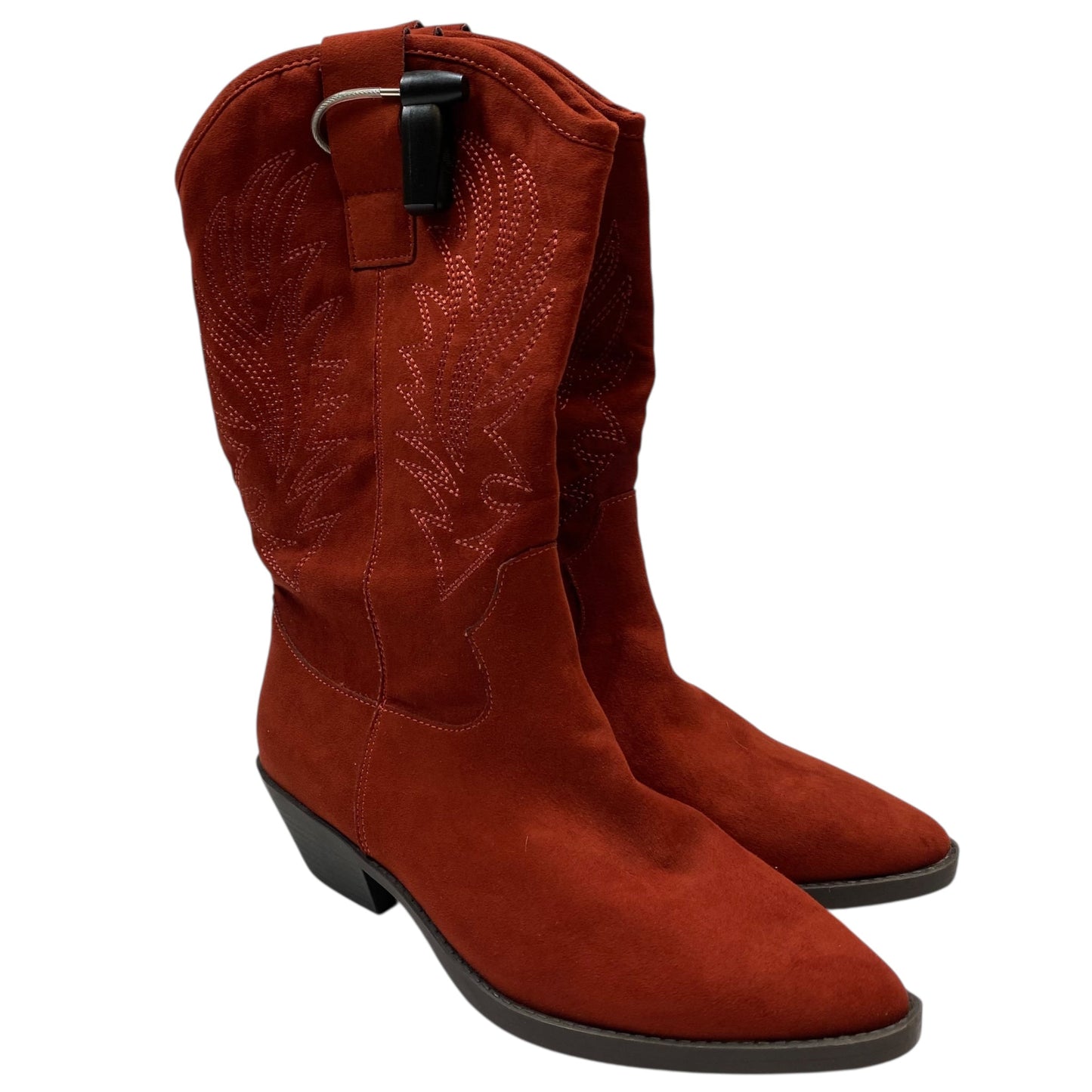 Boots Western By Wonderly In Red, Size:6