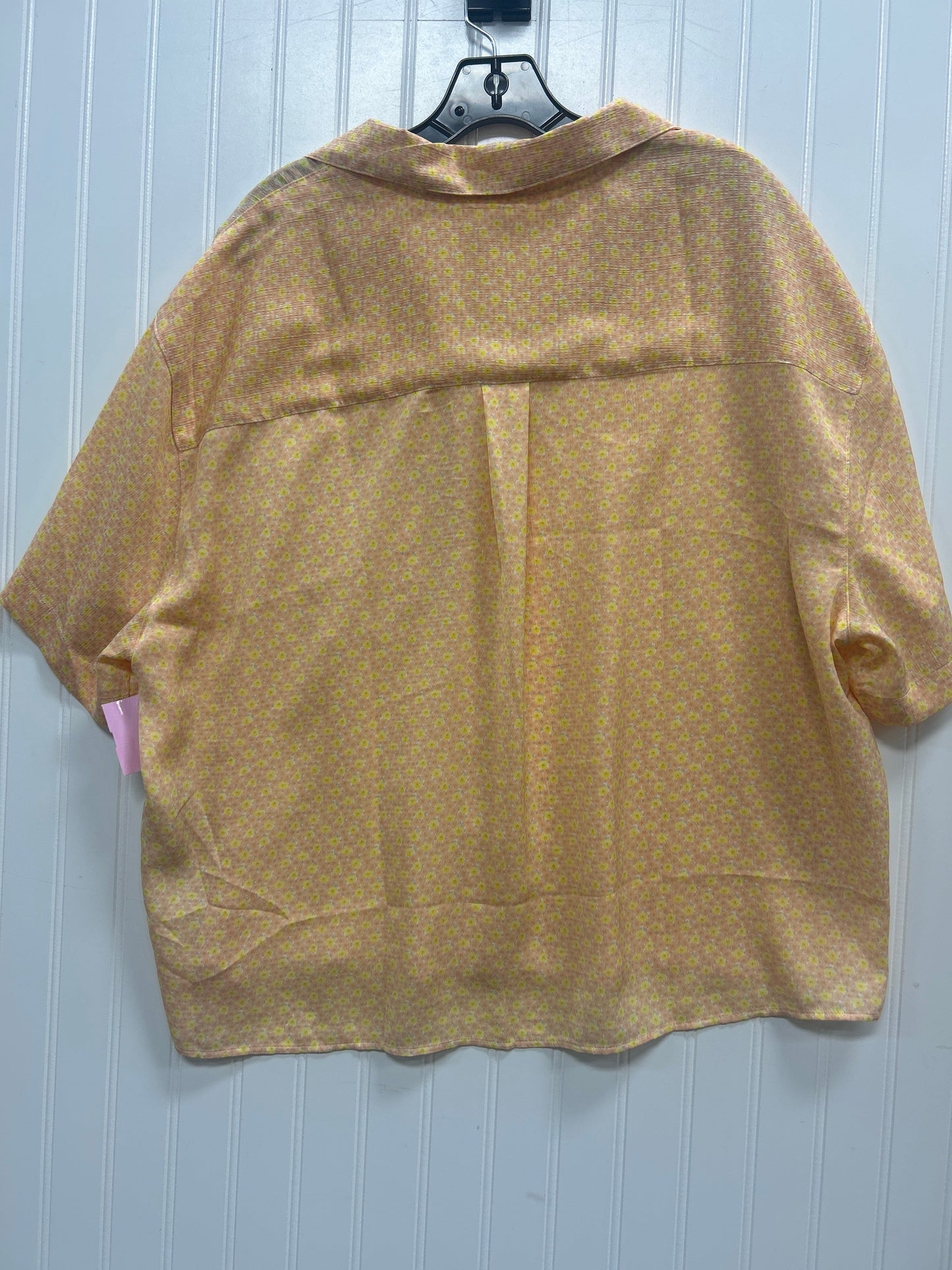 Blouse Ss By Levis In Orange, Size:Xxl