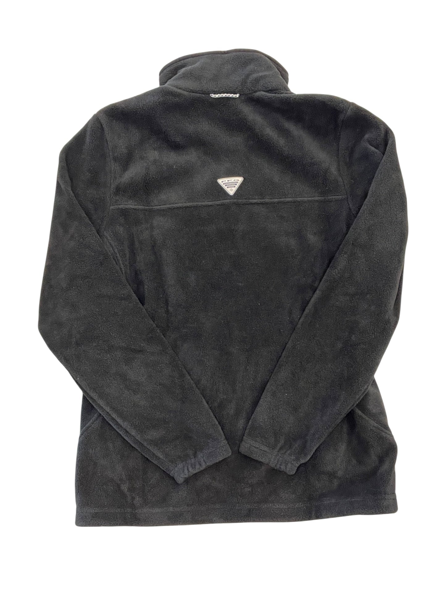 Athletic Top Ls Collar By Columbia In Black, Size:S
