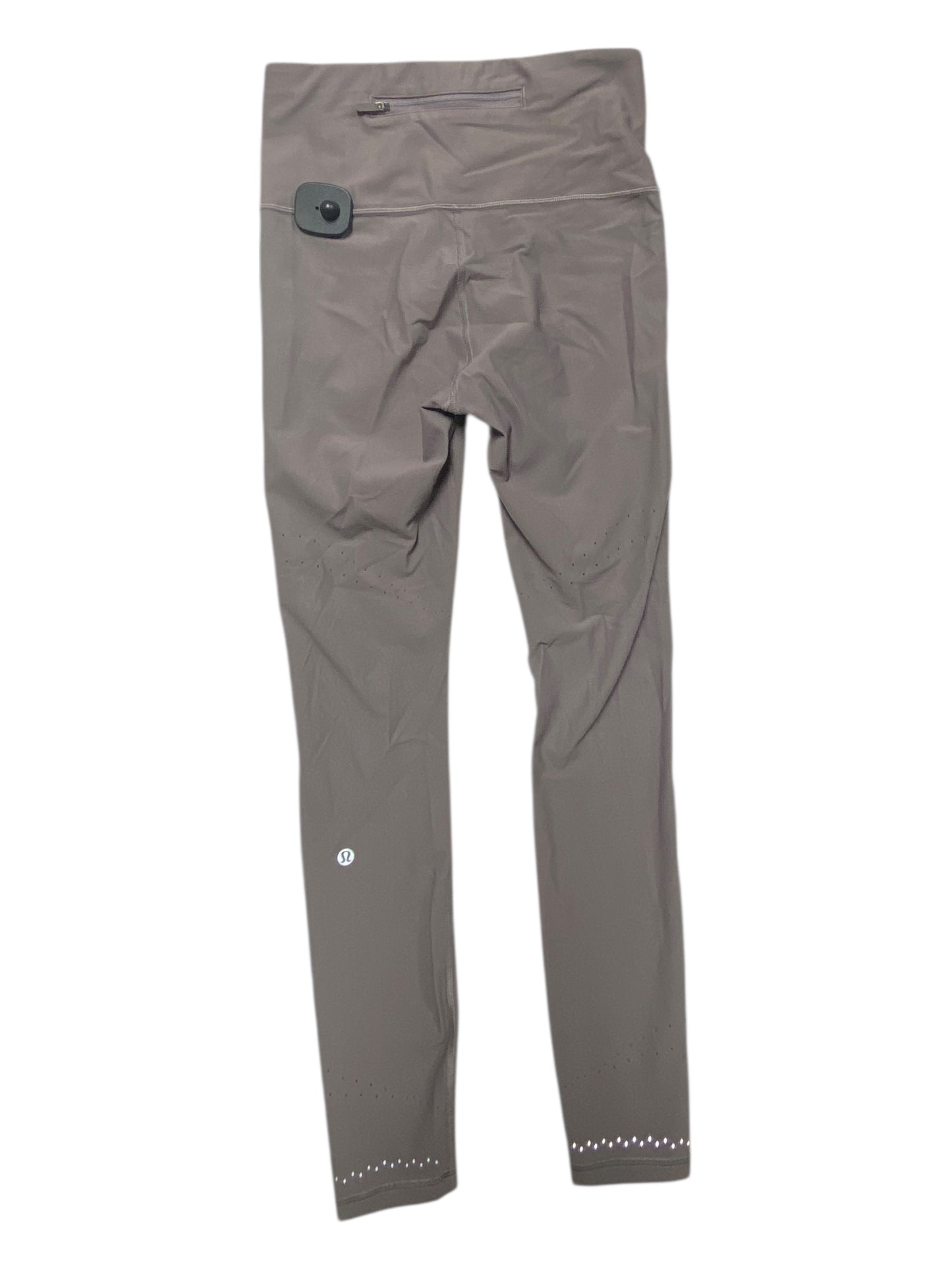 Athletic Leggings By Lululemon In Mauve, Size:8