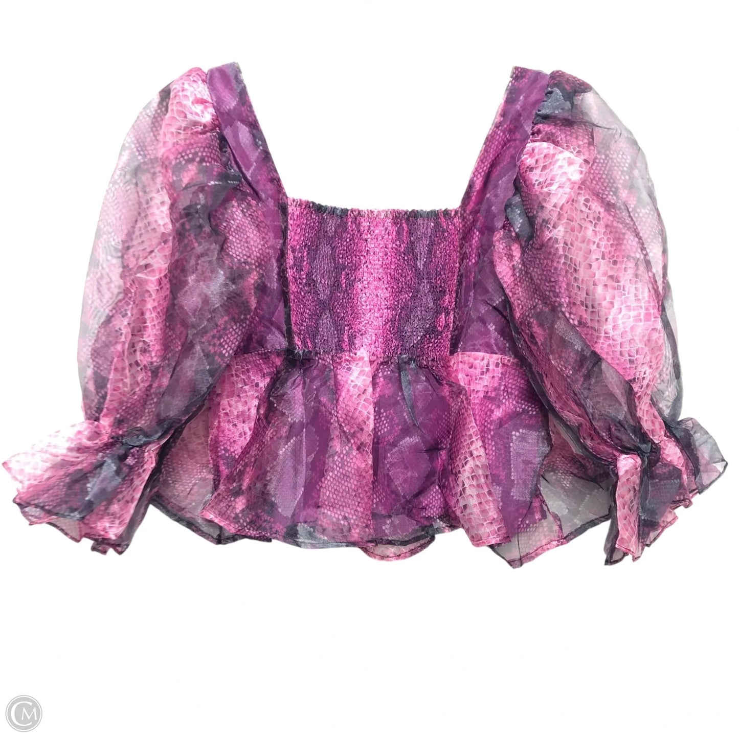 Top Long Sleeve By Buddy Love In Purple, Size: S