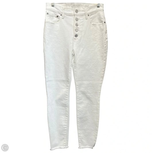 Jeans Skinny By Lucky Brand In White, Size: 4