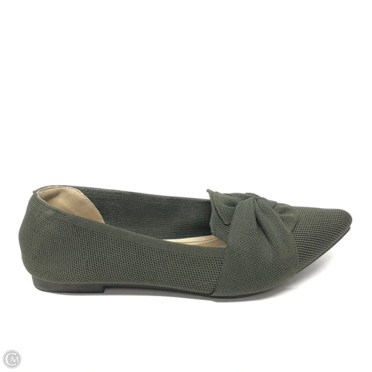 Shoes Flats By Cmf In Green, Size: 8.5