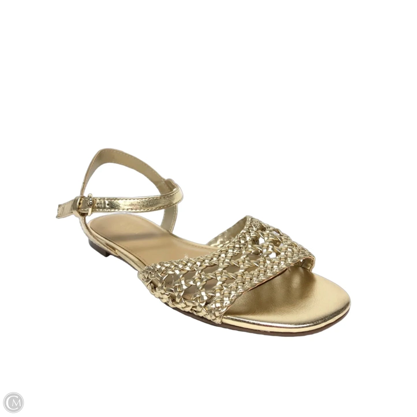 Sandals Flats By J. Crew In Gold, Size: 7