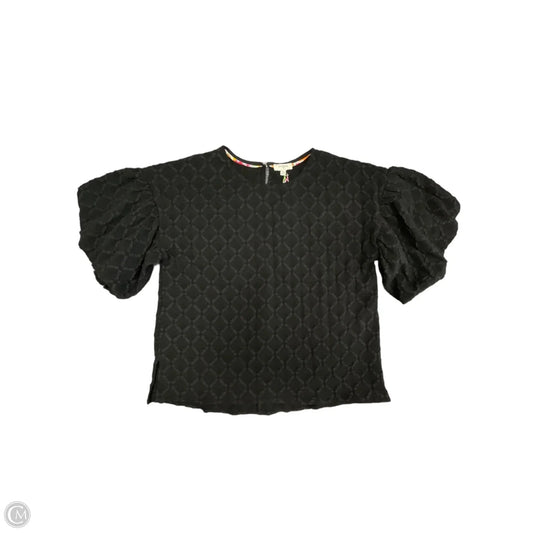 Top Short Sleeve By Umgee In Black, Size: M