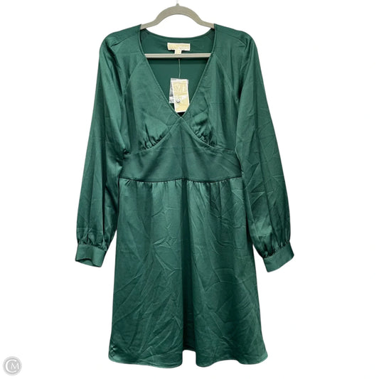 Dress Casual Midi By Michael By Michael Kors In Green, Size: M