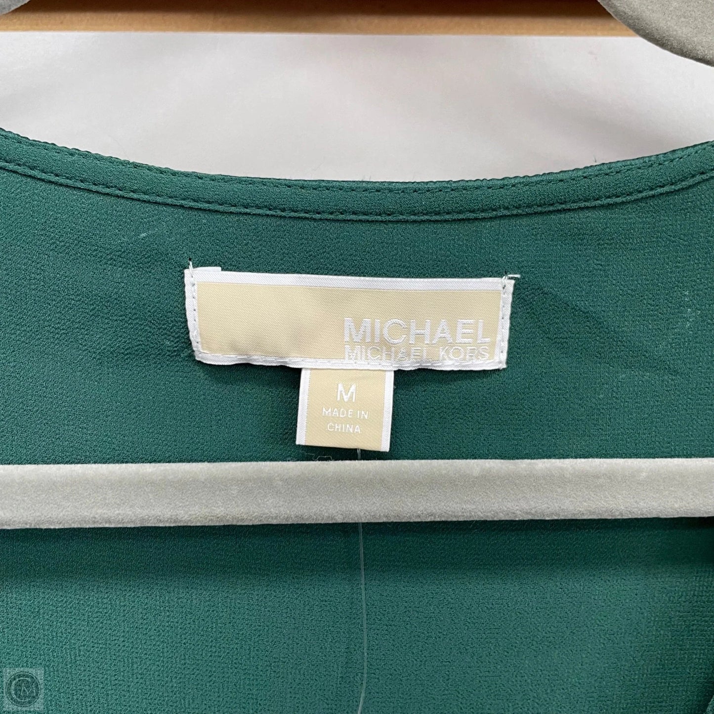 Dress Casual Midi By Michael By Michael Kors In Green, Size: M