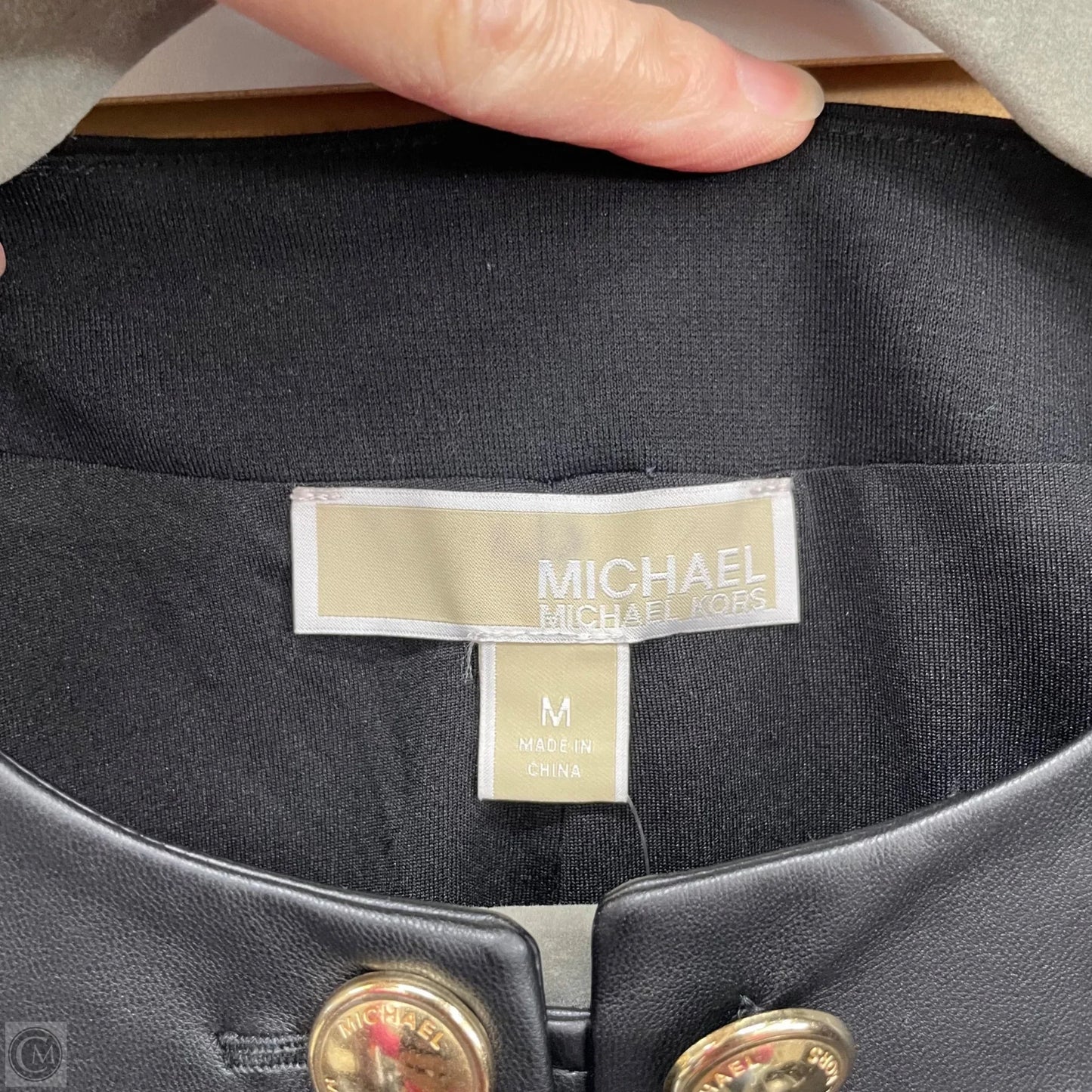 Blazer By Michael By Michael Kors In Black, Size: M