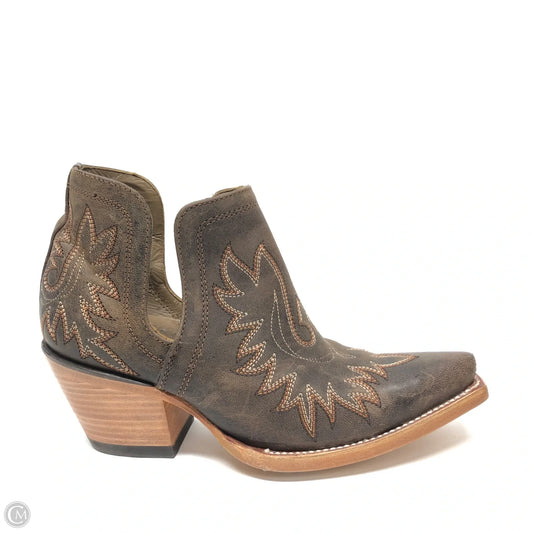 Boots Western By Ariat In Brown, Size: 6