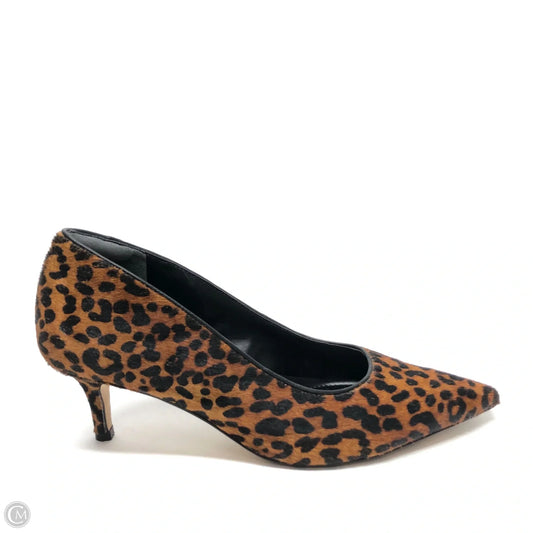 Shoes Heels Kitten By Nordstrom In Animal Print, Size: 9.5