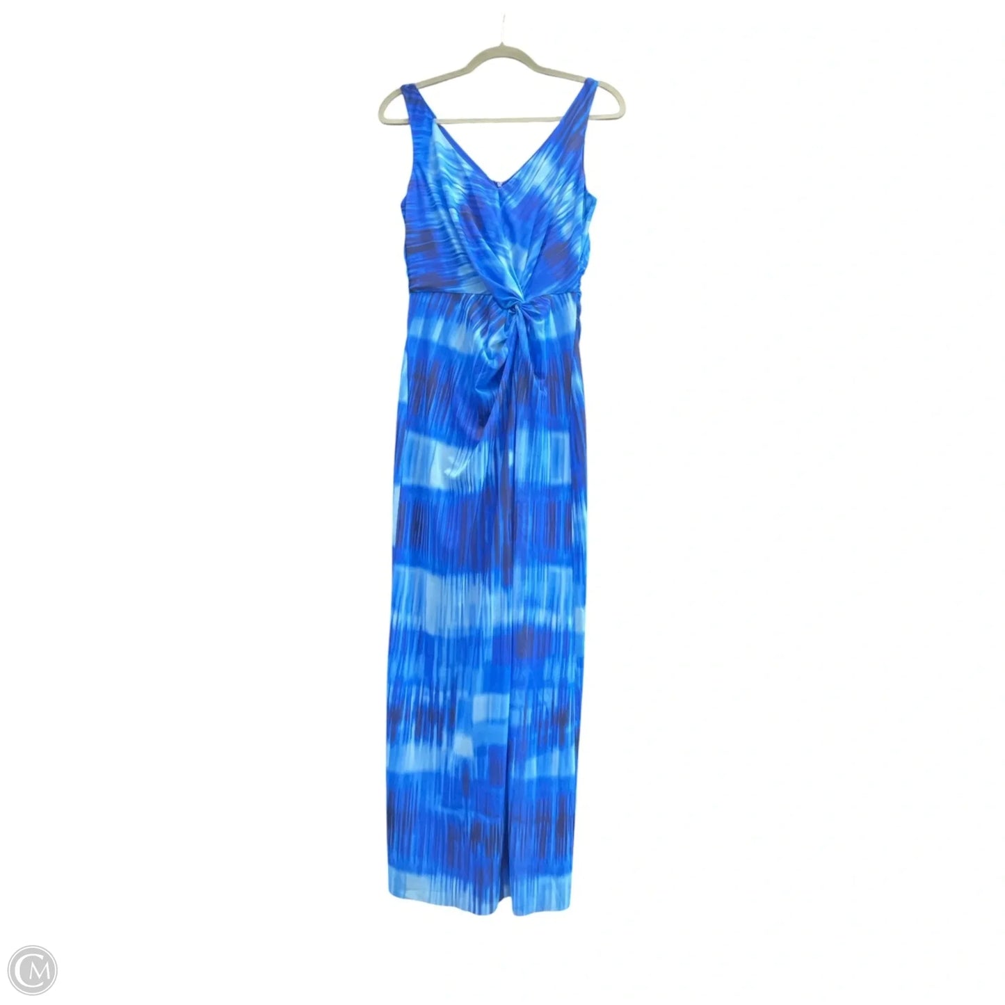 Dress Casual Maxi By Maggy London In Blue, Size: 6