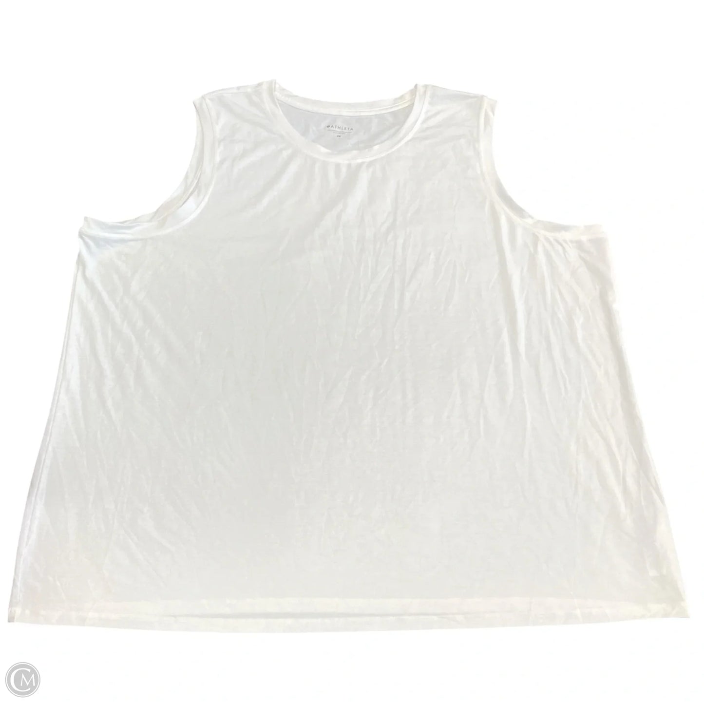 Athletic Tank Top By Athleta In White, Size: 3x