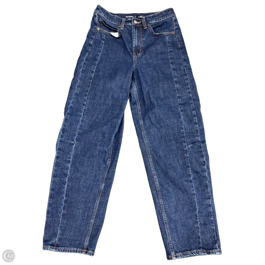 Jeans Wide Leg By Old Navy In Blue Denim, Size: 4