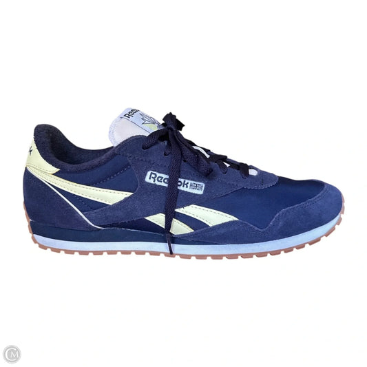 Shoes Sneakers By Reebok In Blue & Green, Size: 11