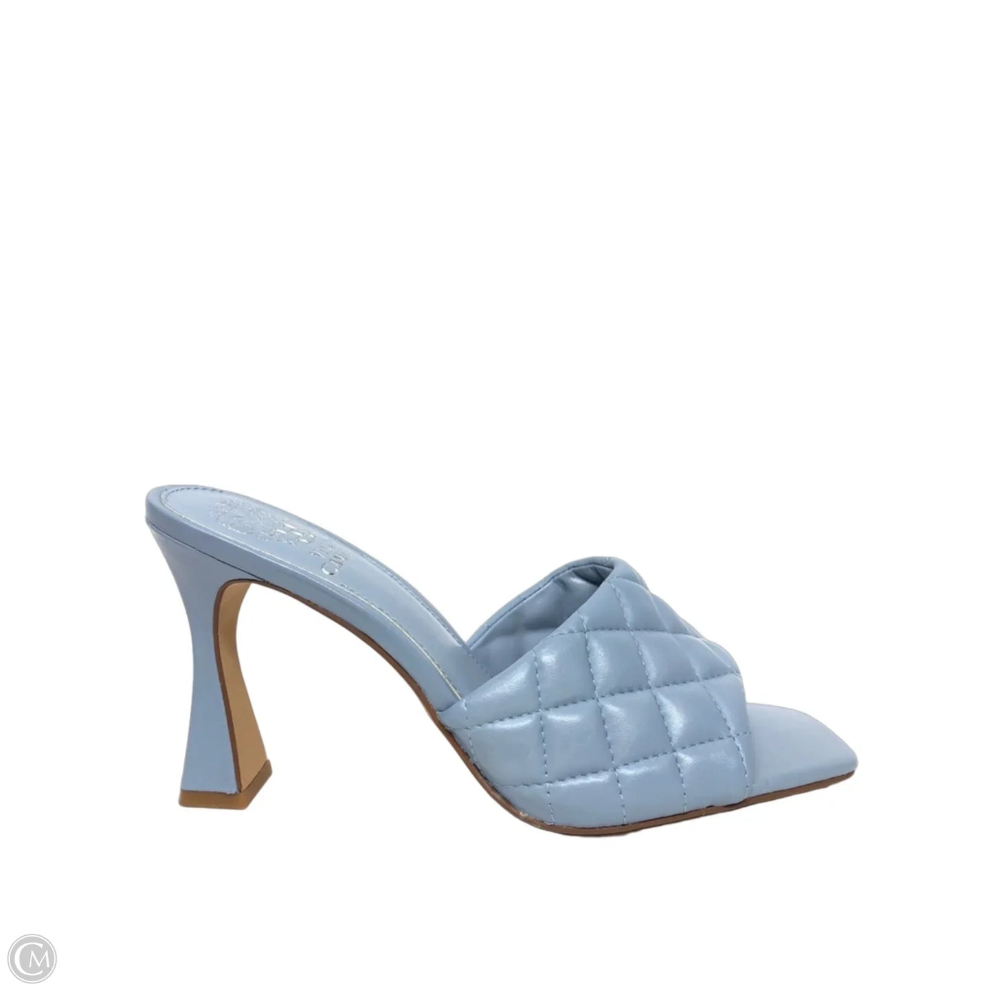 Sandals Heels Stiletto By Vince Camuto In Blue, Size: 8.5