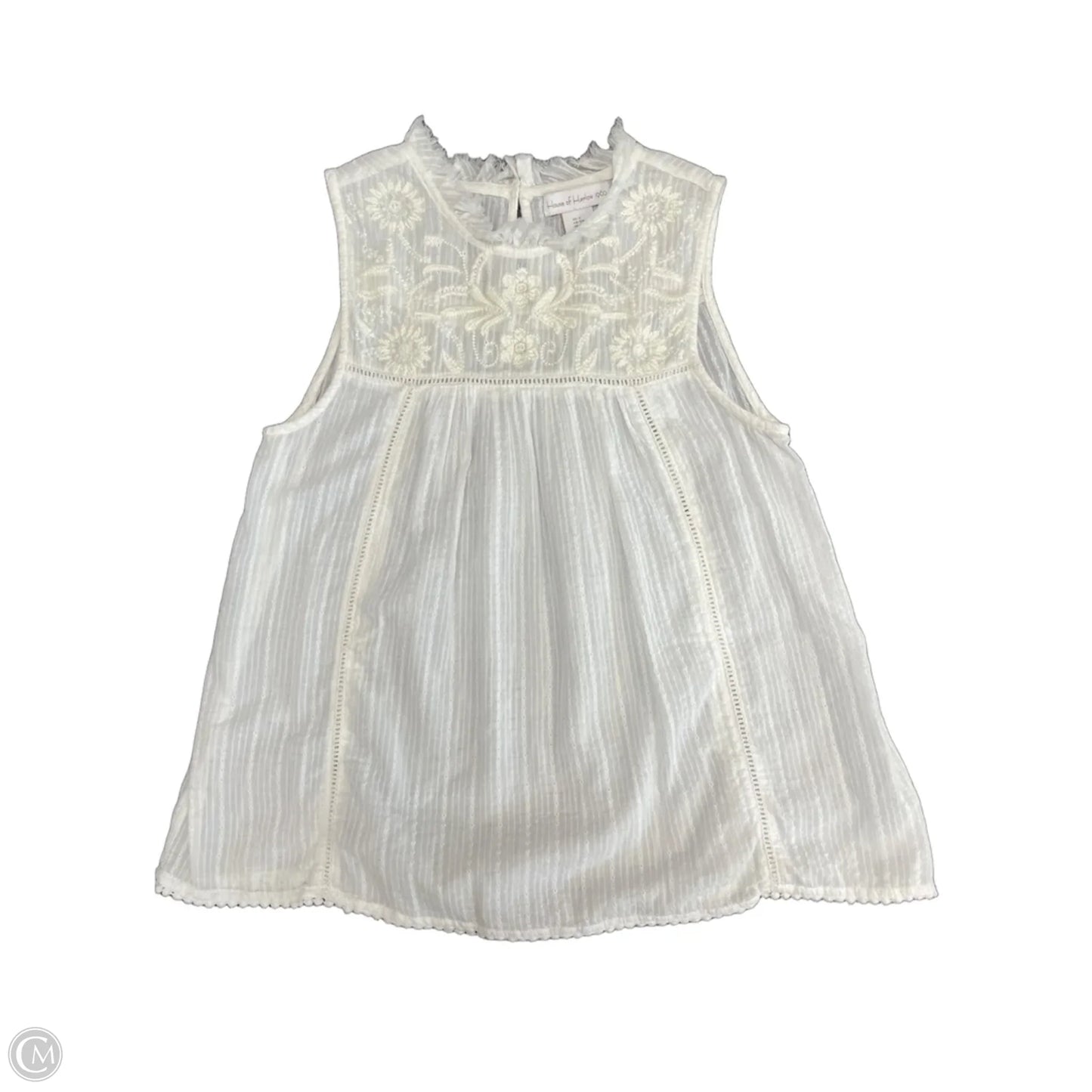 Top Sleeveless By House Of Harlow In White, Size: S