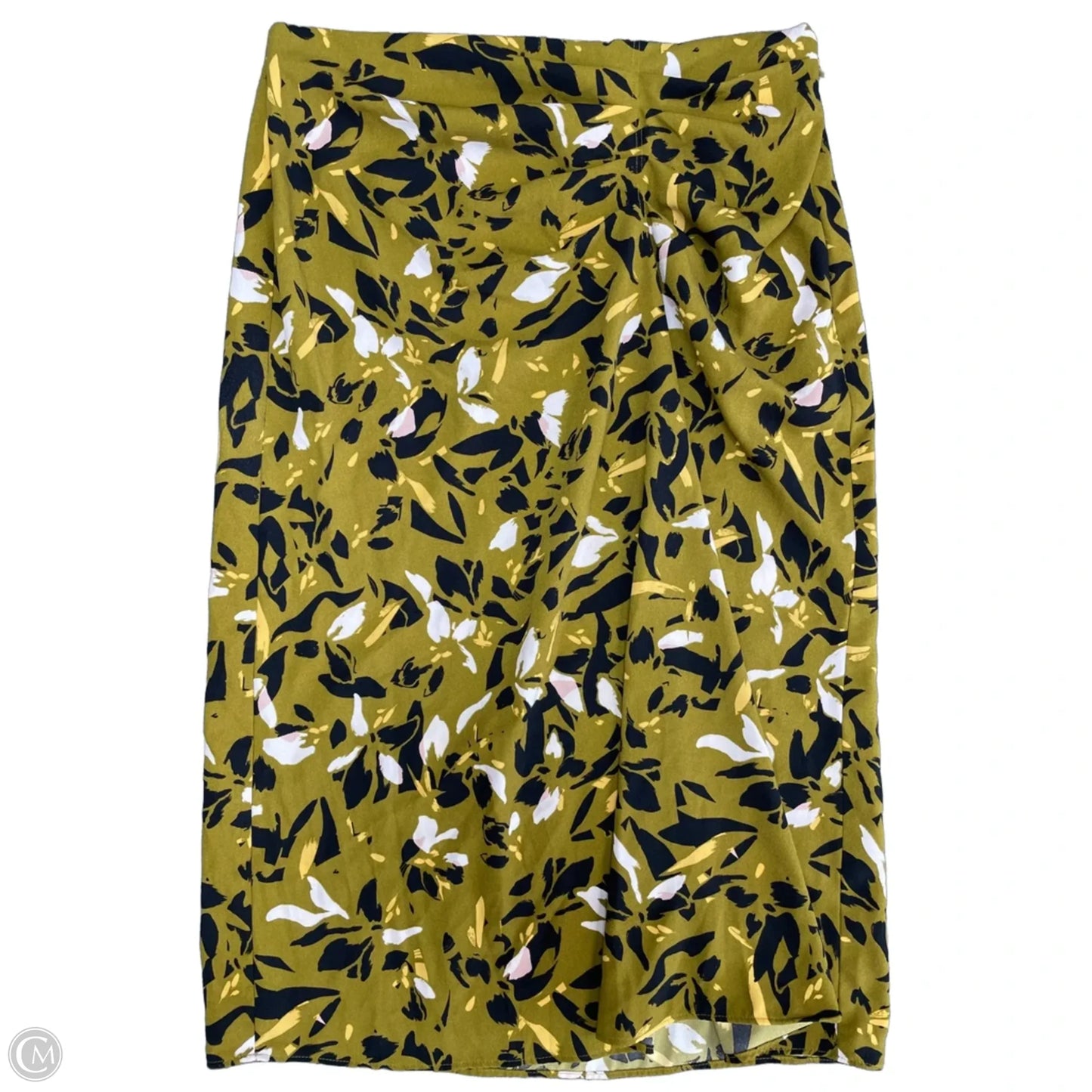 Skirt Midi By Nine West In Green, Size: M