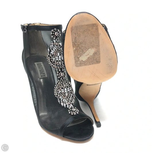 Shoes Heels Platform By Badgley Mischka In Black, Size: 8
