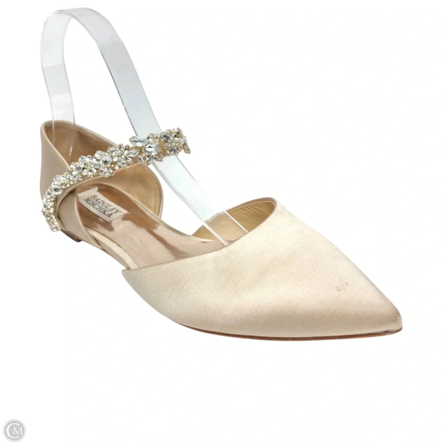 Shoes Flats By Badgley Mischka In Beige, Size: 8