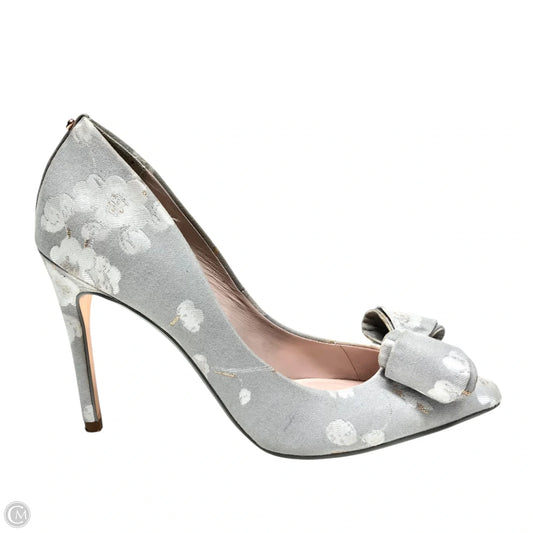 Shoes Heels Stiletto By Ted Baker In Grey, Size: 8.5