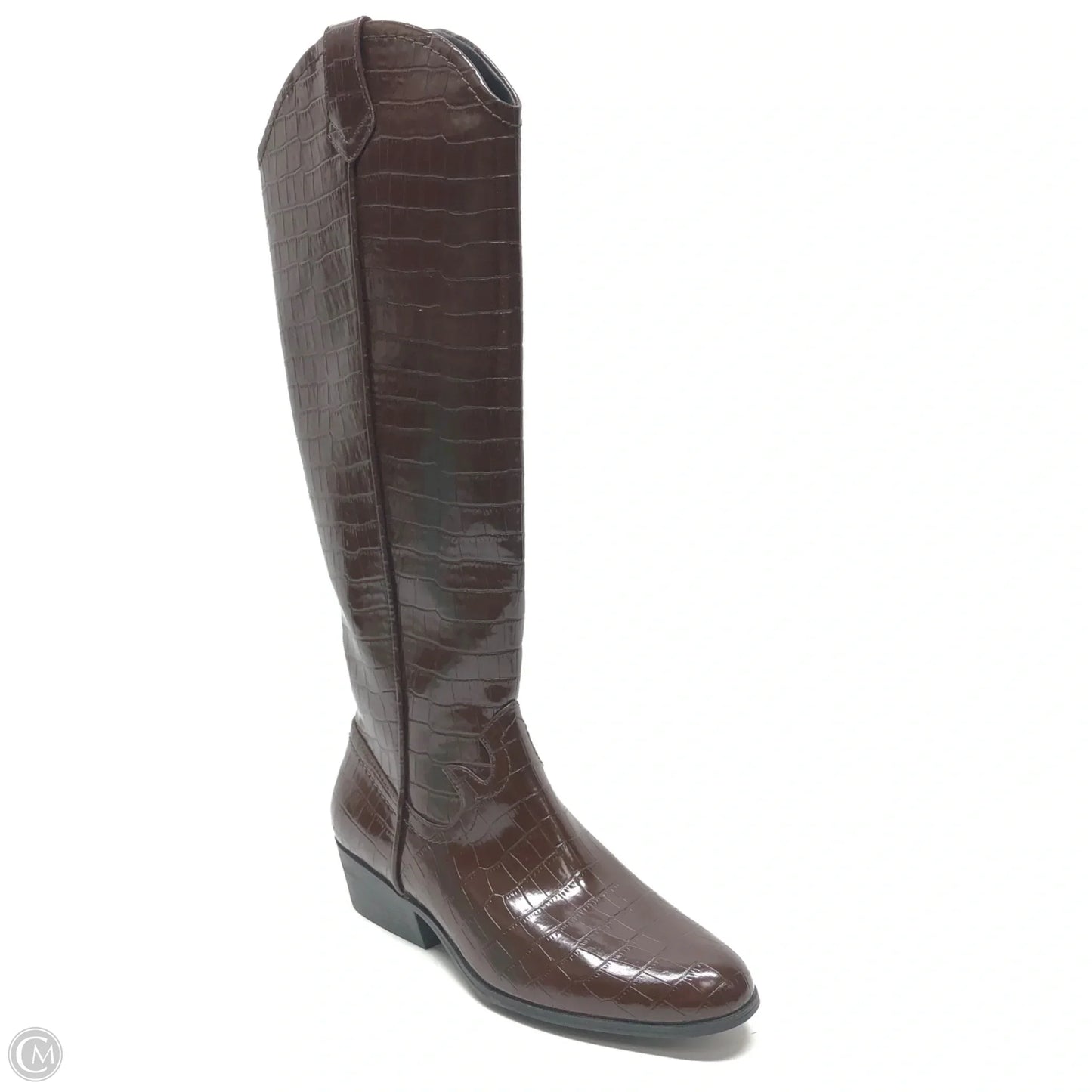 Boots Western By Aerosoles In Brown, Size: 8