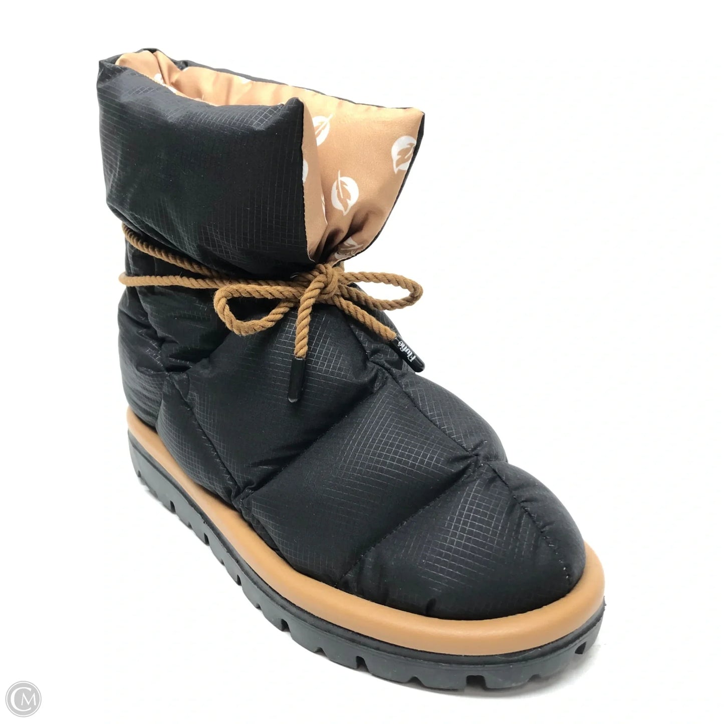 Boots Ankle Flats By Flufie In Black, Size: 9