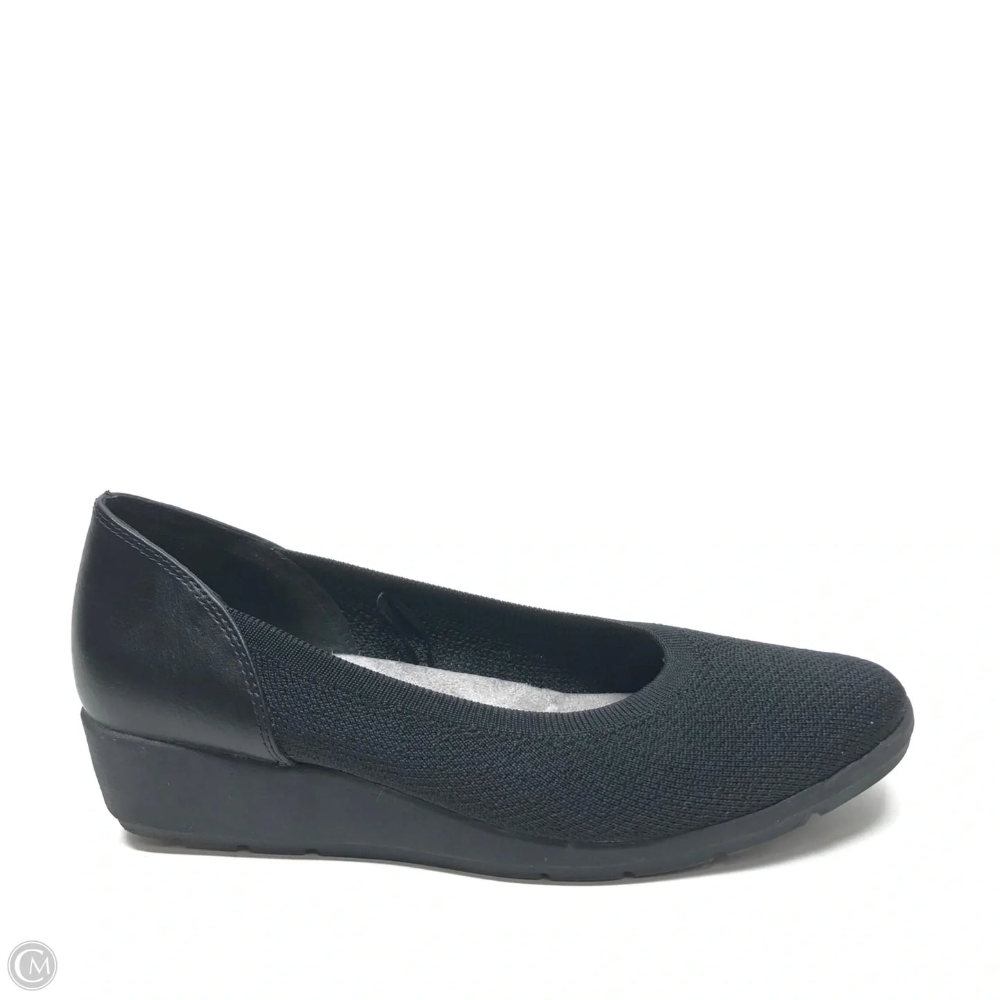 Shoes Heels Wedge By Kim Rogers In Black, Size: 8.5