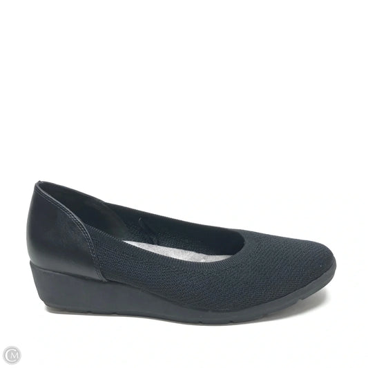 Shoes Heels Wedge By Kim Rogers In Black, Size: 8.5