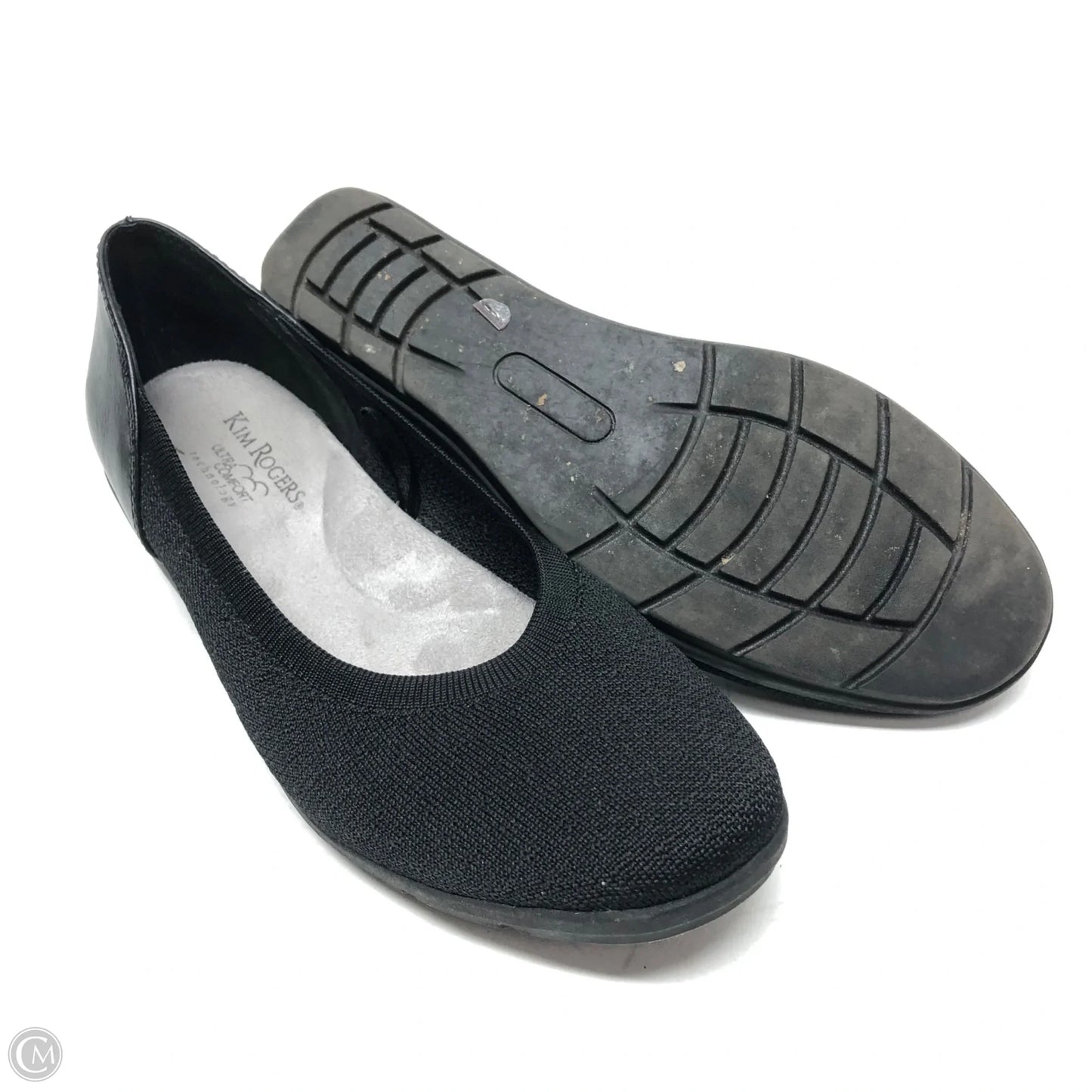 Shoes Heels Wedge By Kim Rogers In Black, Size: 8.5
