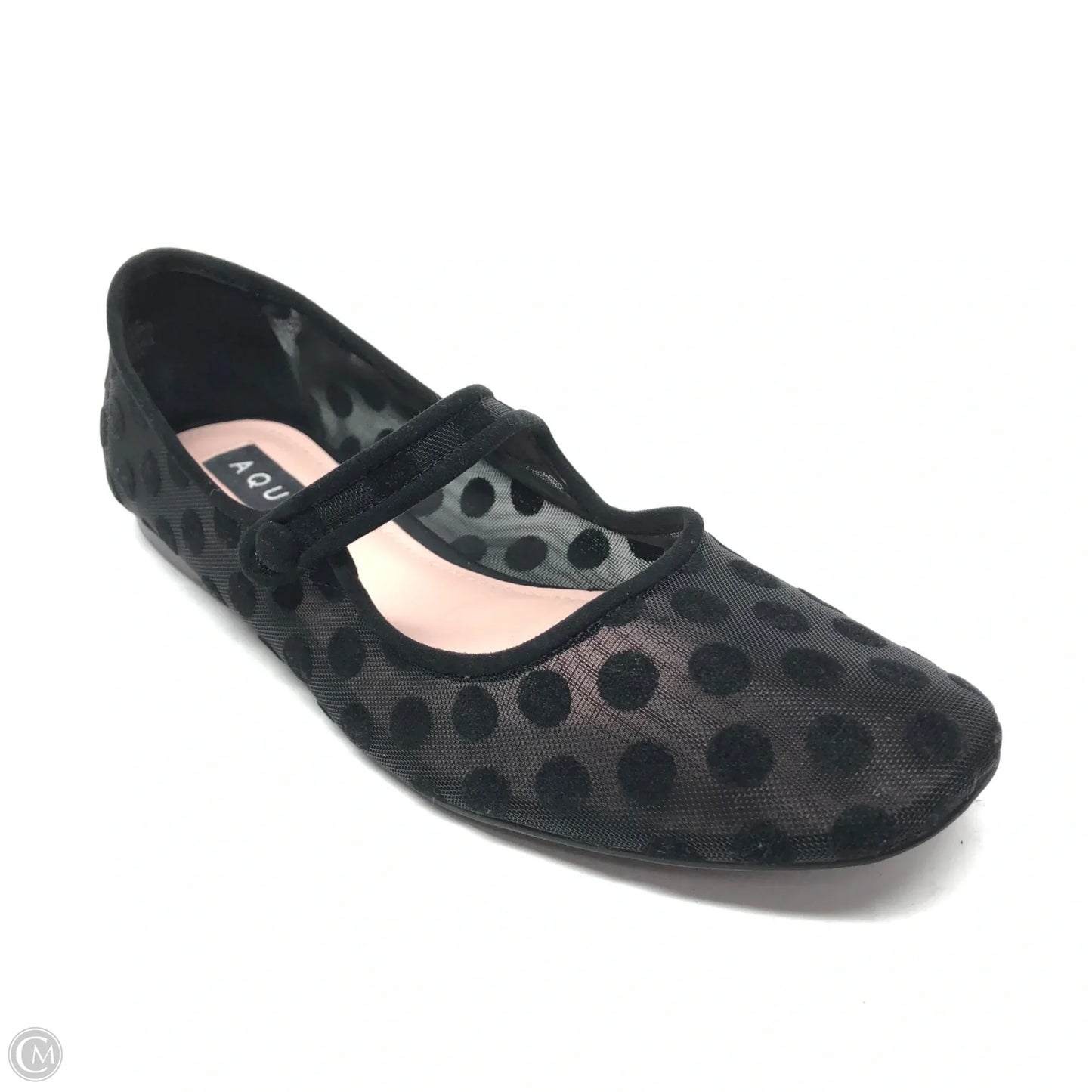 Shoes Flats By Aqua In Black, Size: 7.5