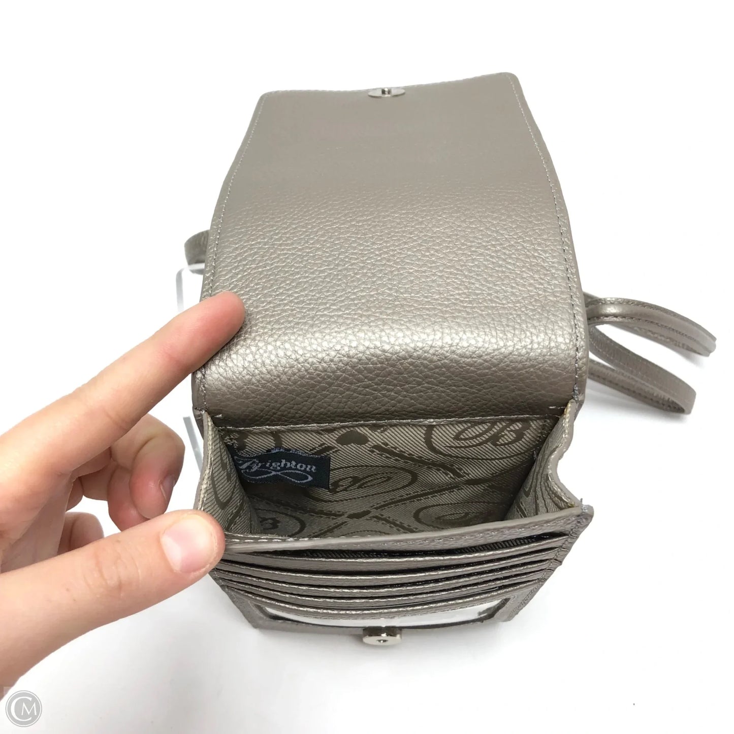Crossbody Leather By Brighton, Size: Small