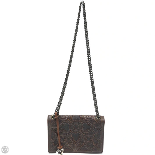 Crossbody Leather By Brighton, Size: Small