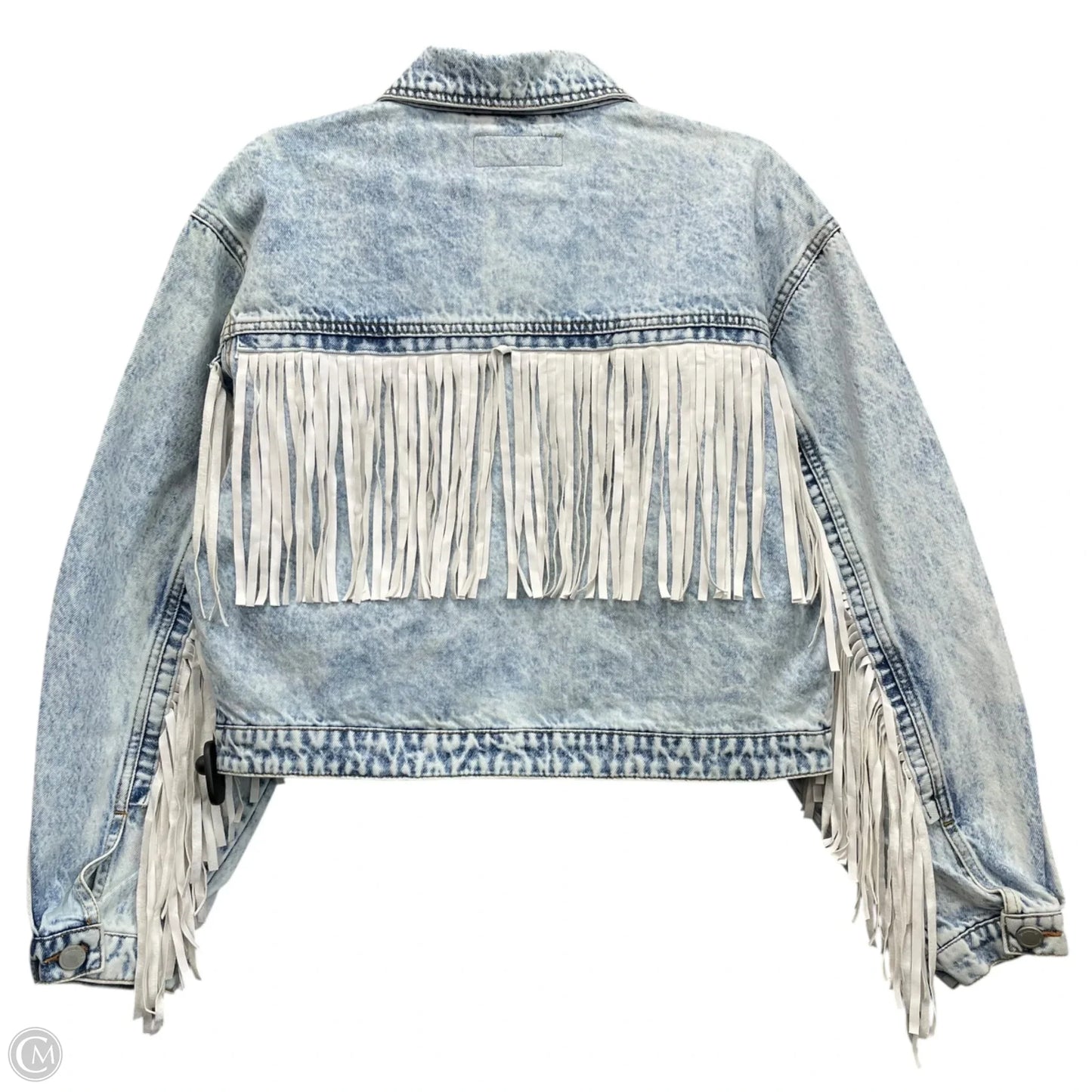 Jacket Denim By Blanknyc In Blue Denim, Size: L