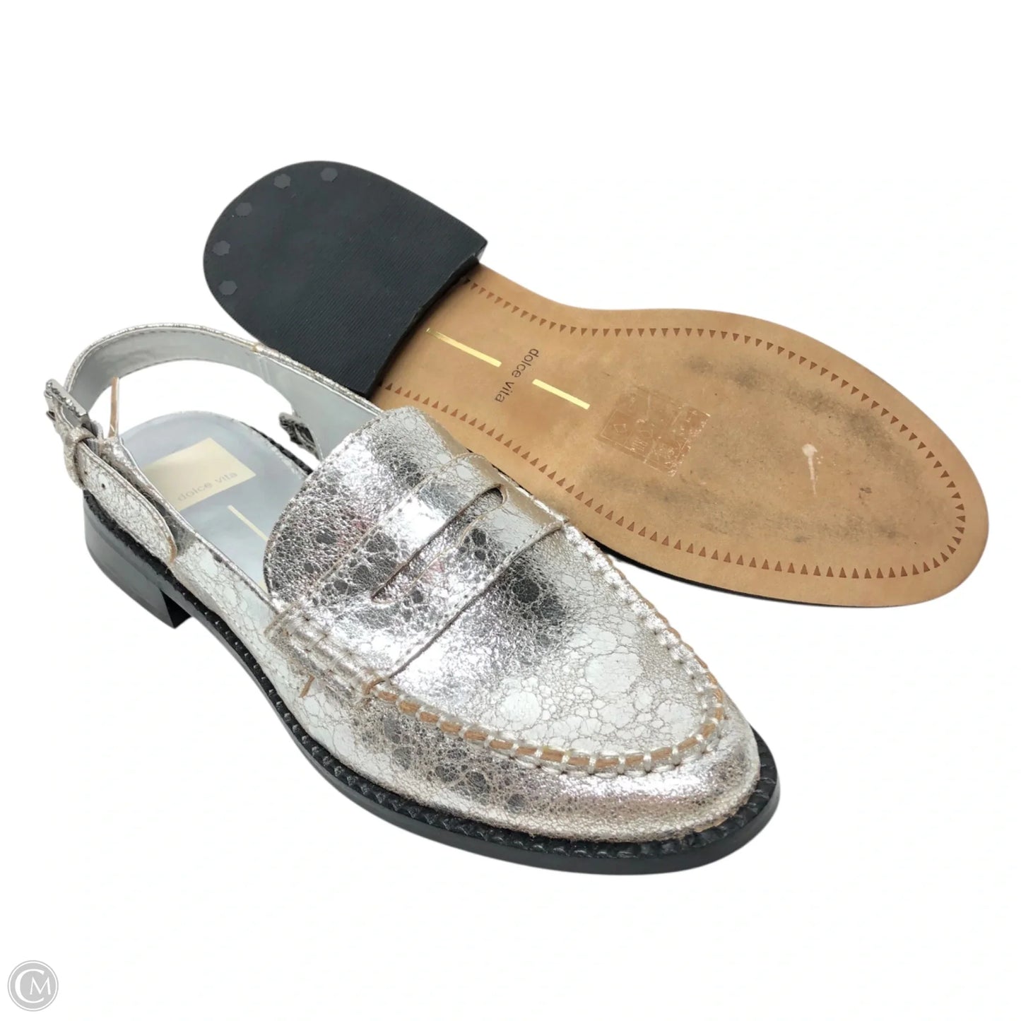 Shoes Flats By Dolce Vita In Silver, Size: 7.5