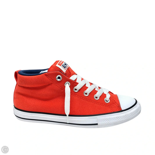 Shoes Sneakers By Converse In Orange, Size: 8.5
