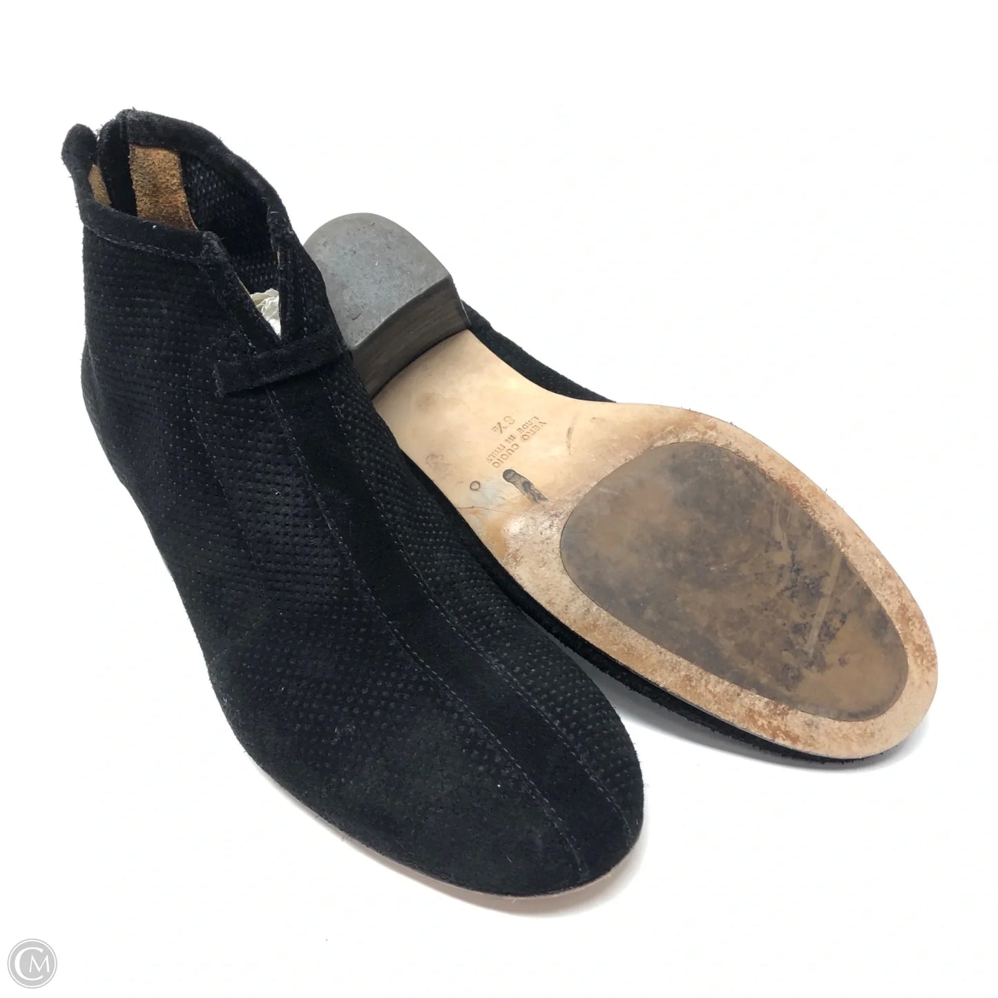 Boots Ankle Heels By Aquatalia In Black, Size: 8.5