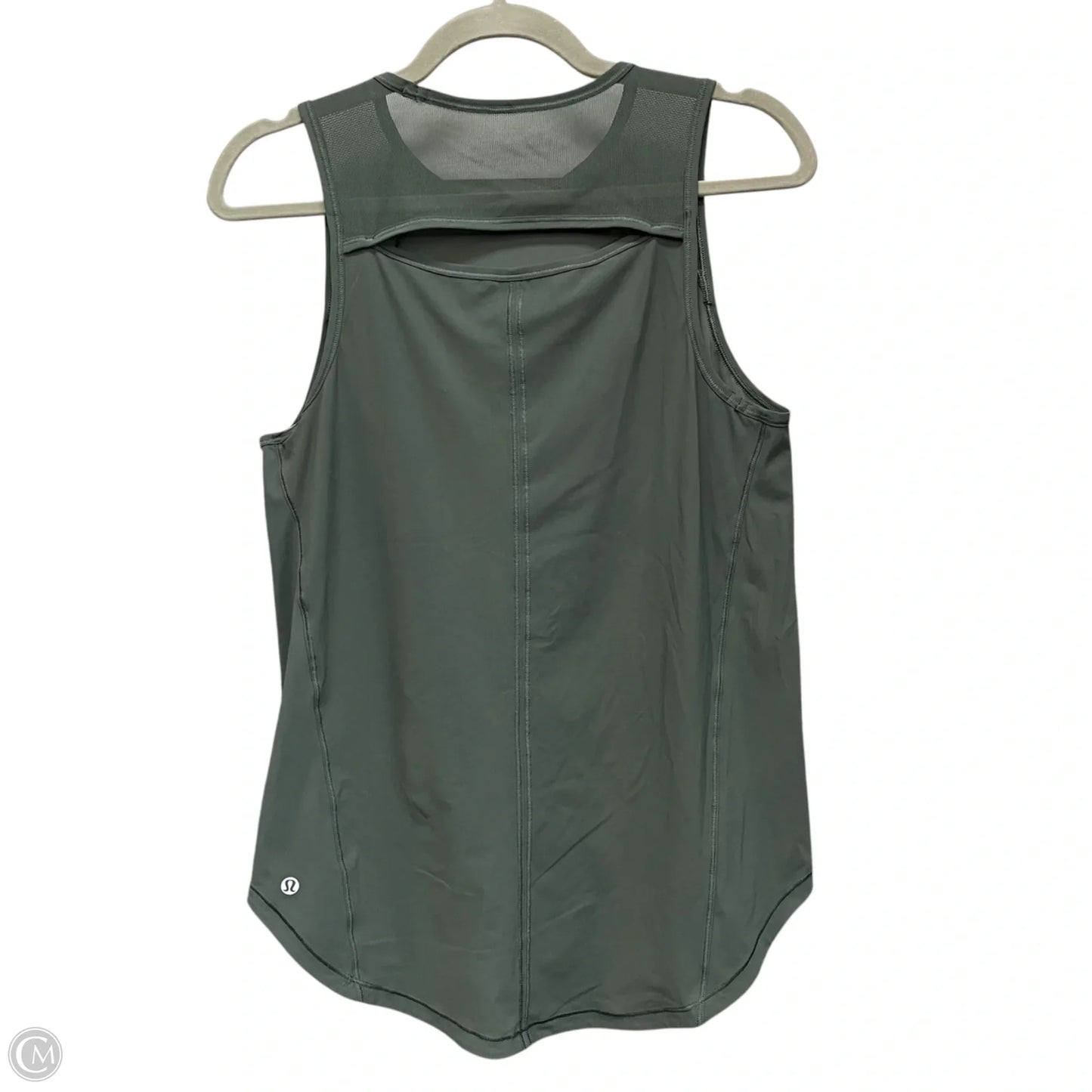 Athletic Tank Top By Lululemon In Green, Size: L
