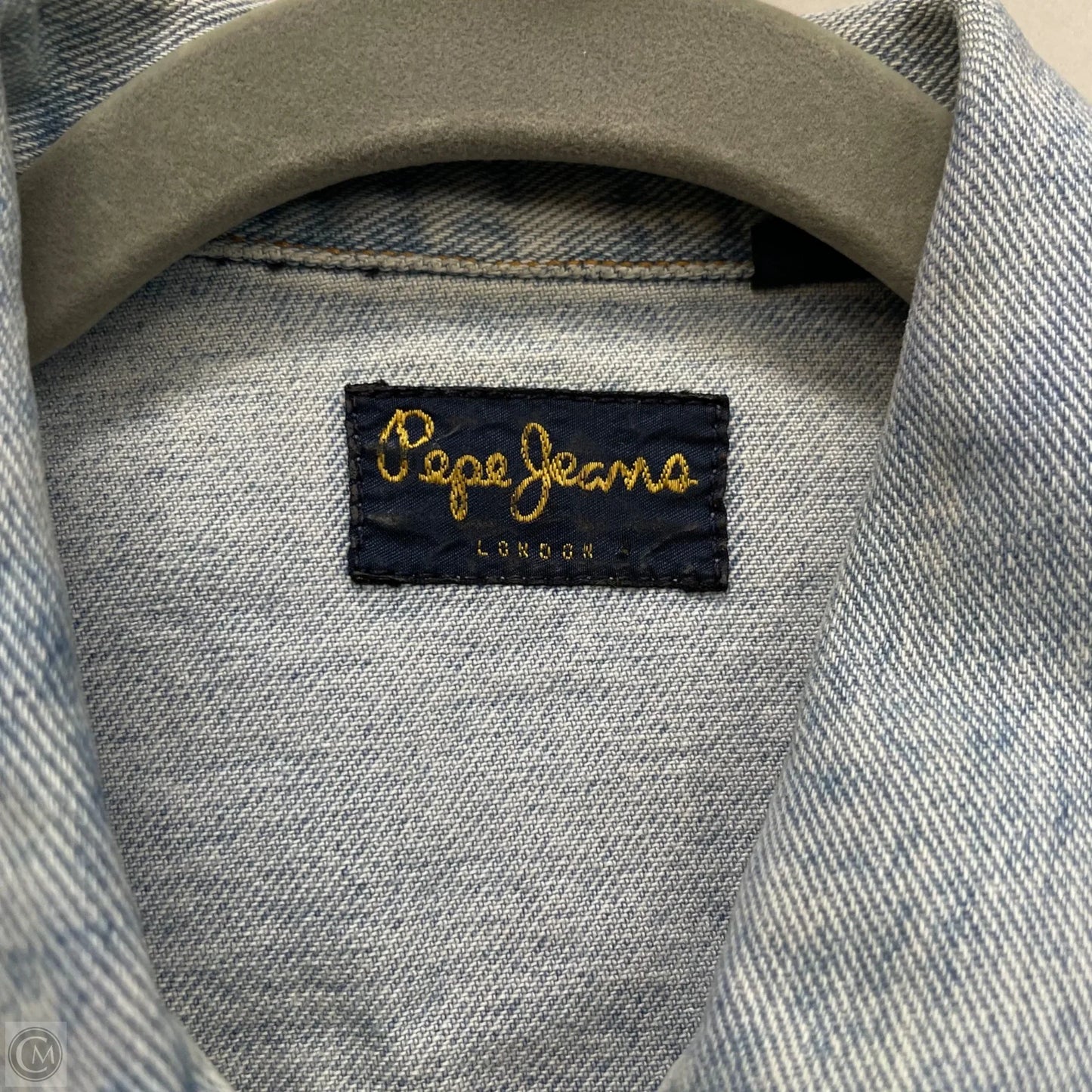 Vest Other By Clothes Mentor In Blue Denim, Size: S