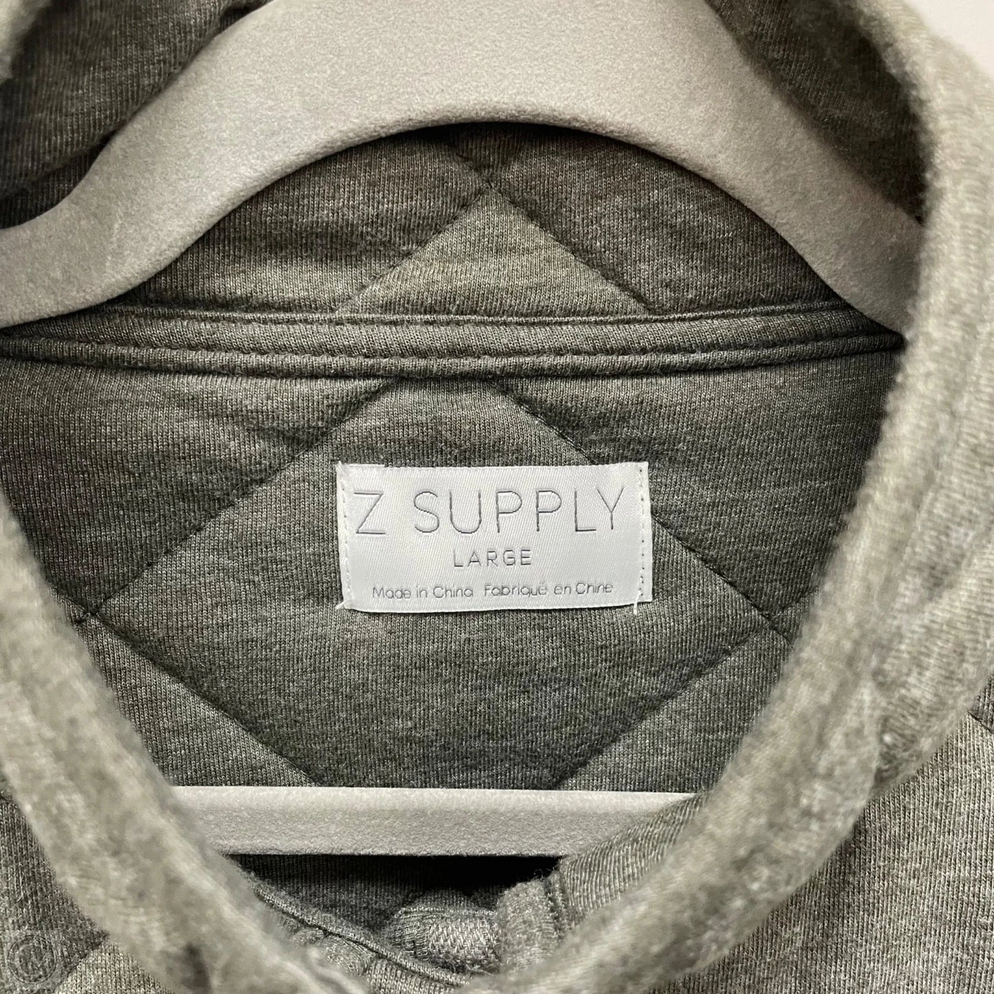 Jacket Puffer & Quilted By Z Supply In Green, Size: L