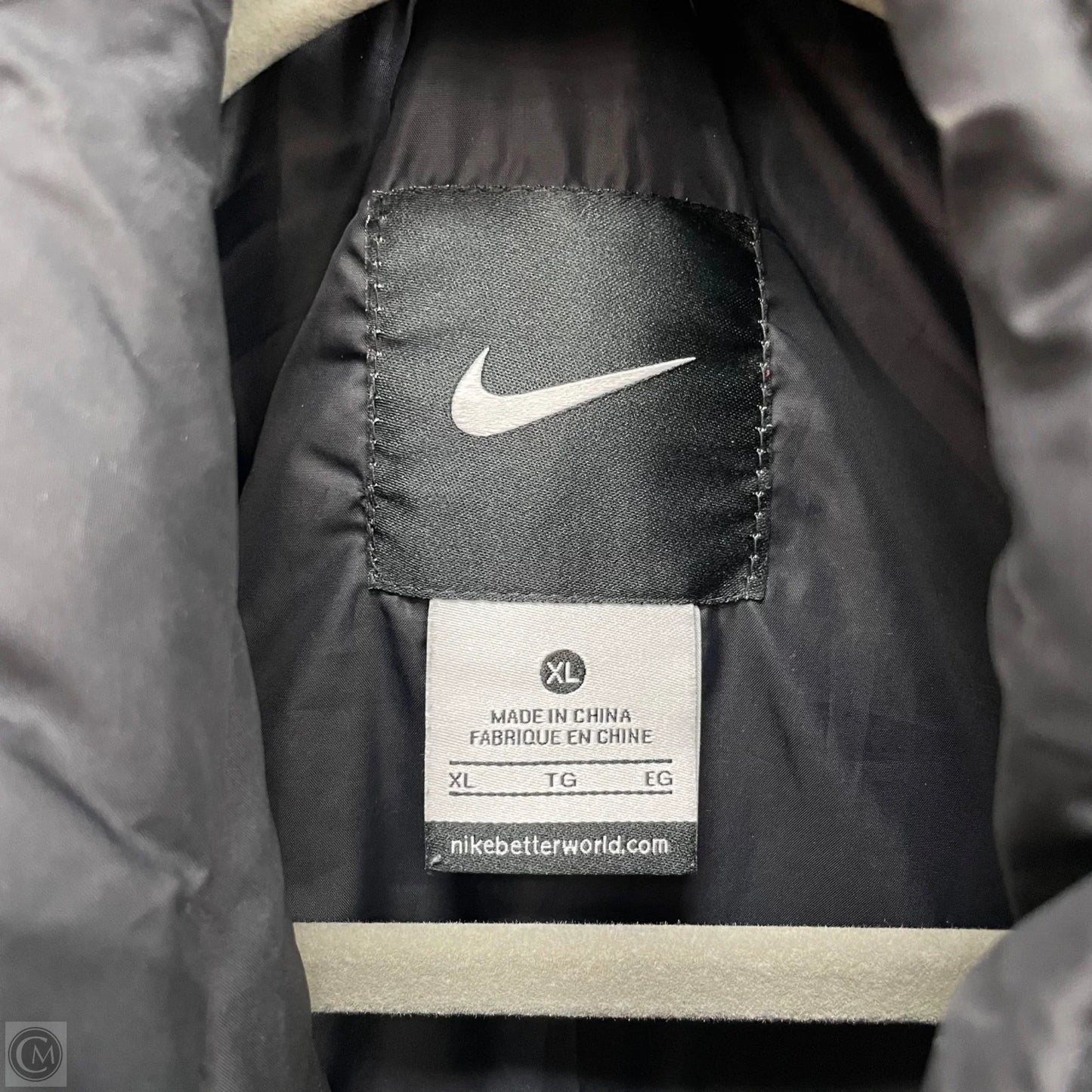 Vest Puffer & Quilted By Nike In Black, Size: Xl