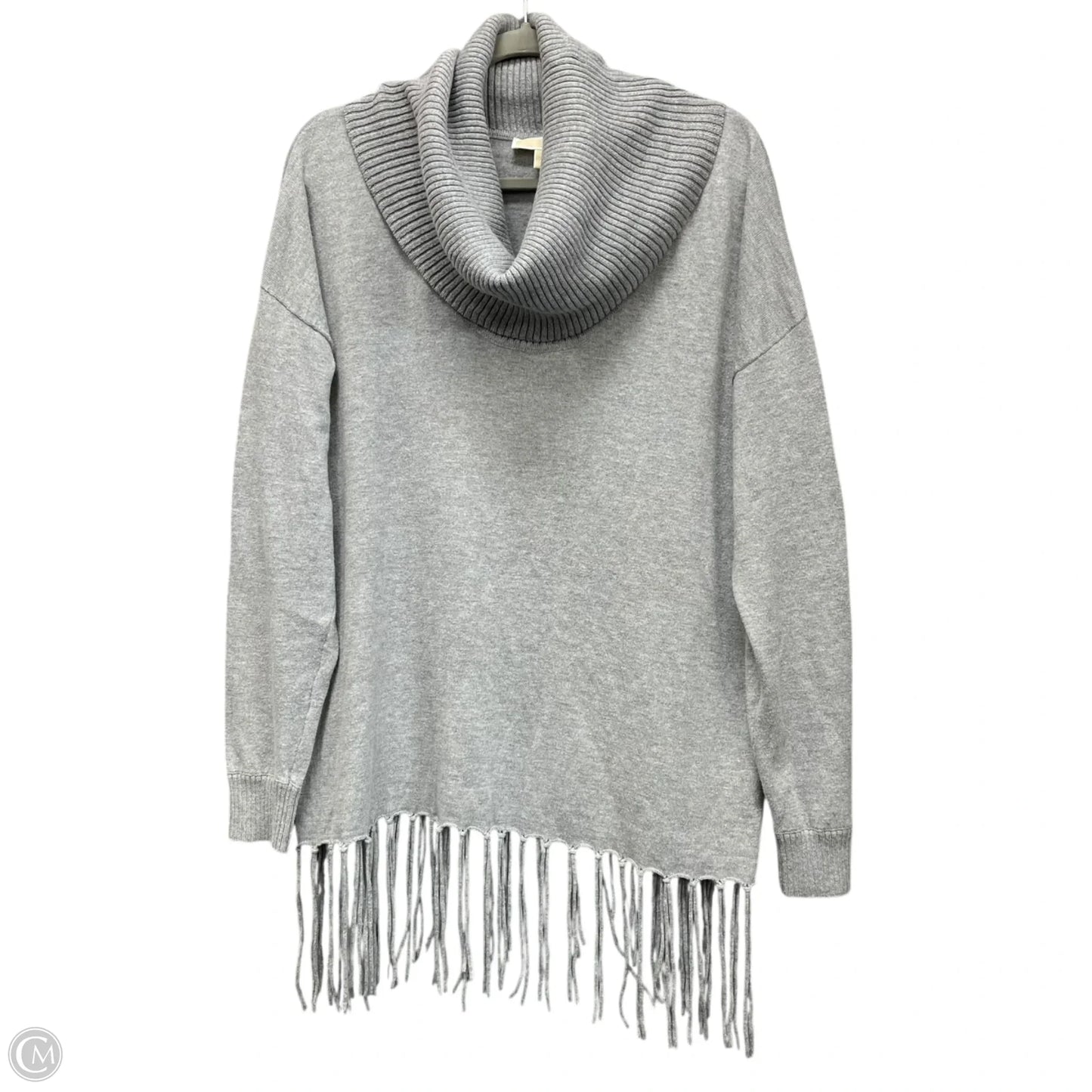 Sweater By Michael By Michael Kors In Grey, Size: L