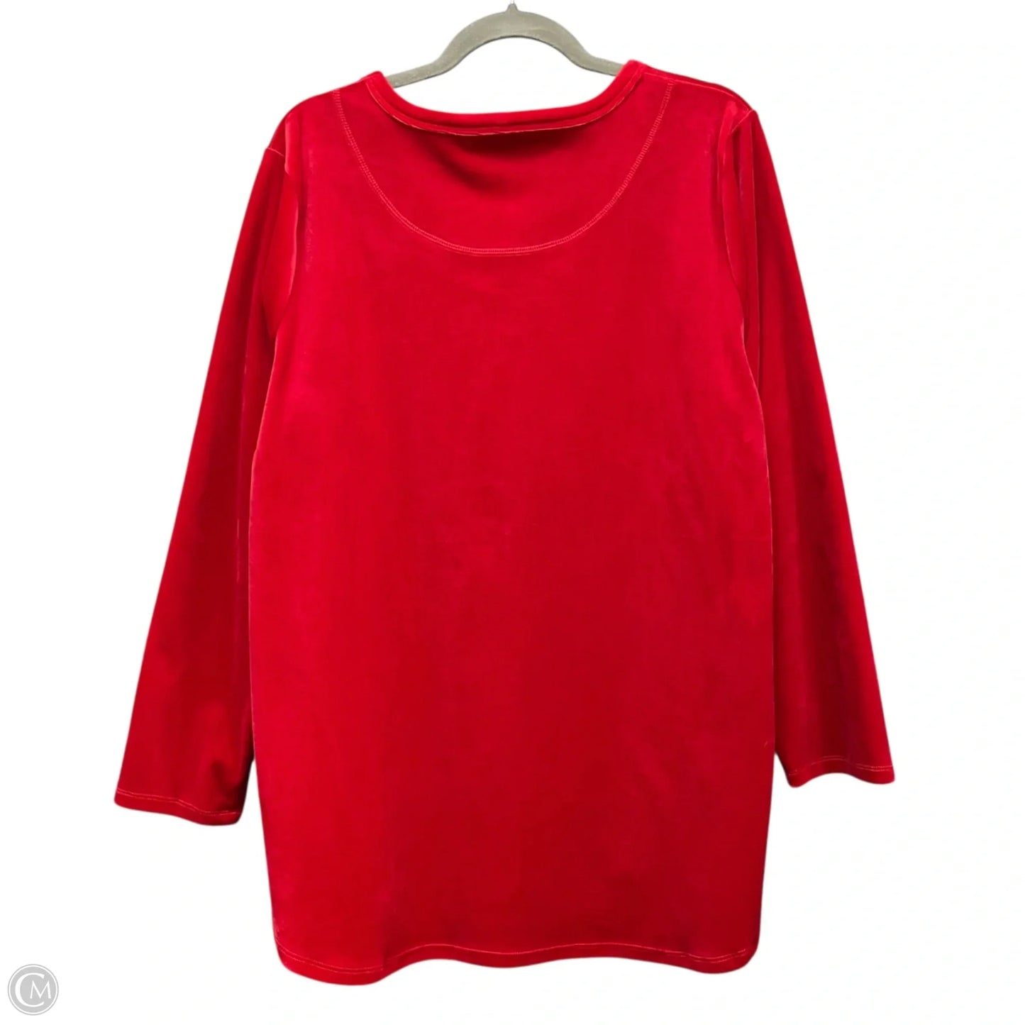 Sweater By Calvin Klein In Red, Size: L