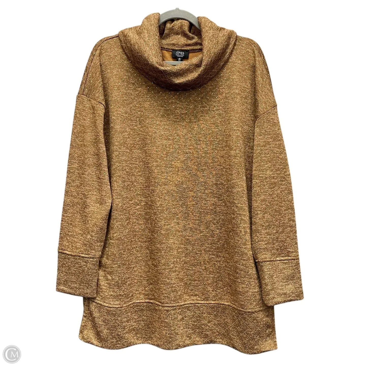 Sweater By Jones New York In Brown, Size: L