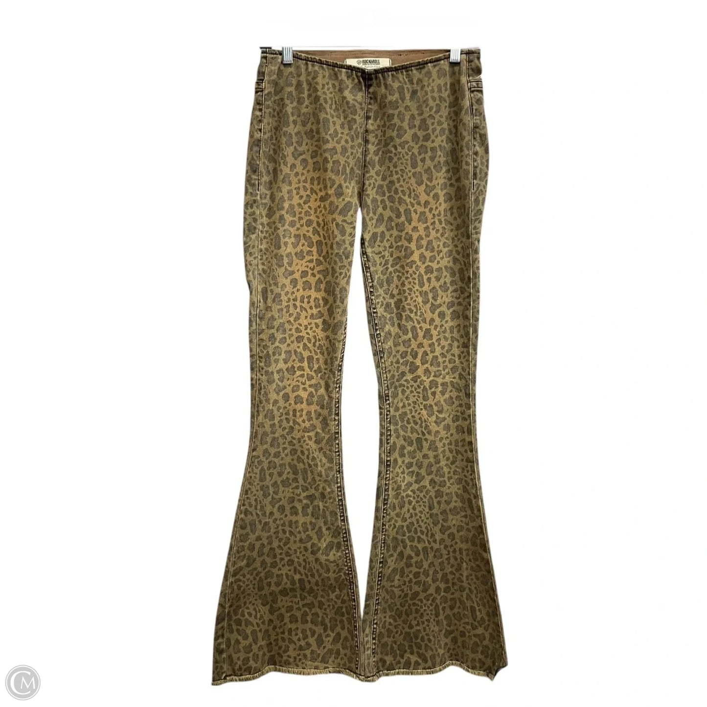 Jeans Jeggings By Rock & Roll In Leopard Print, Size: 4